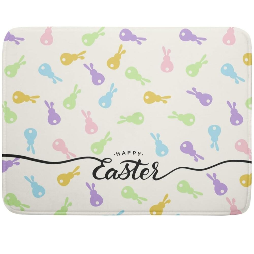 Easter Bunny Kitchen Drying Mat – Fast-Drying, Non-Slip Design